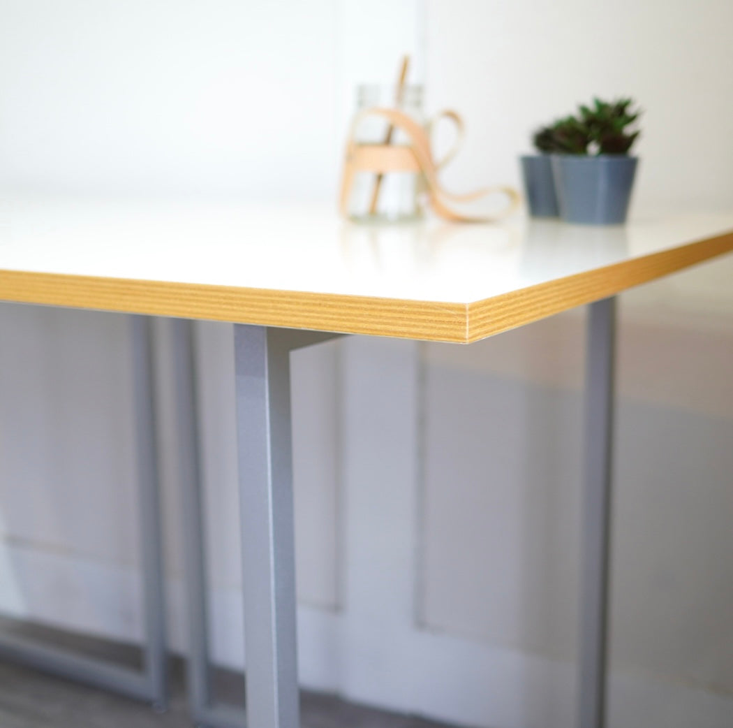 ビスレー / BISLEY オーダーメイドデスク Lフット600 メラミン天板 イギリス W150