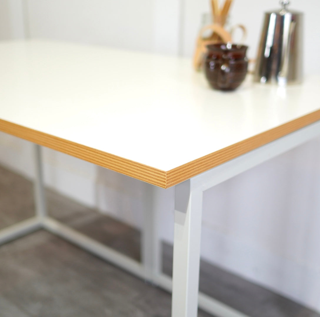 ビスレー / BISLEY オーダーメイドデスク Lフット600 メラミン天板 イギリス W120