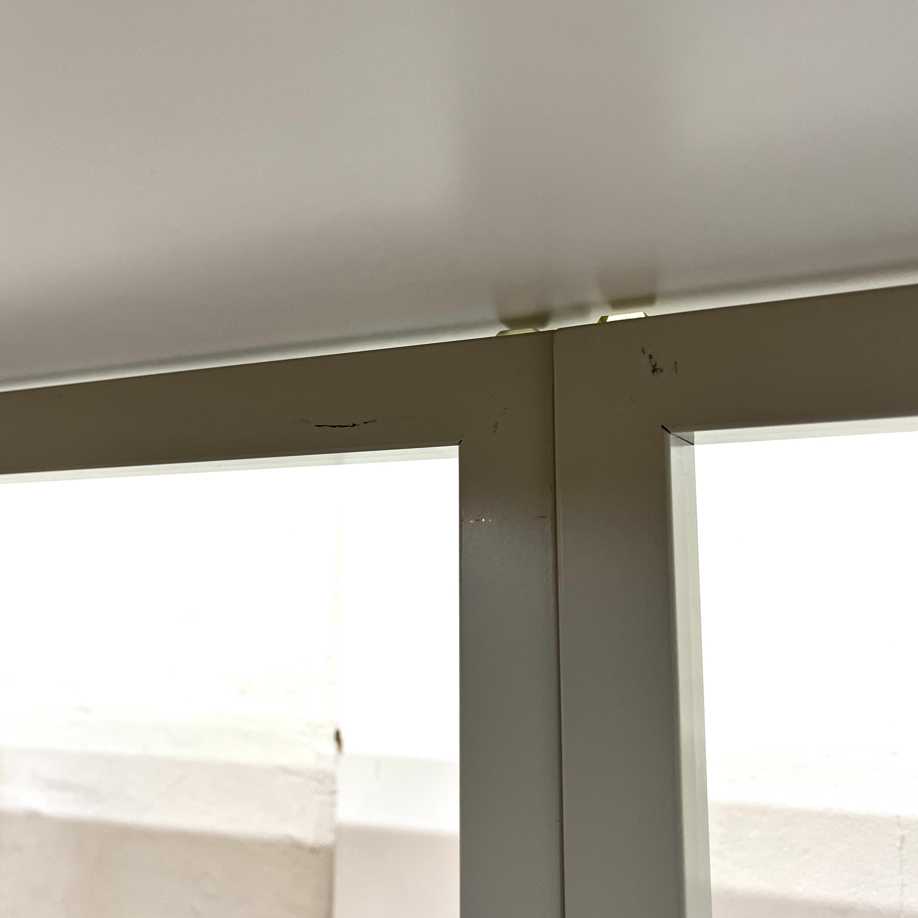 ビスレー / BISLEY オーダーメイドデスク Lフット600 メラミン天板 イギリス W120