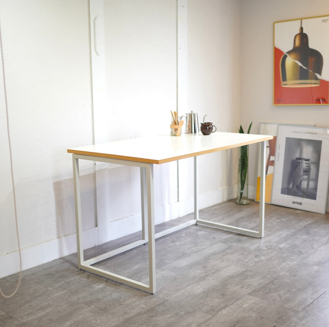 ビスレー / BISLEY オーダーメイドデスク Lフット600 メラミン天板 イギリス W120