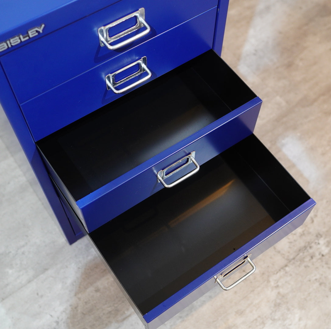 ビスレー / BISLEY A3キャビネット 引き出し6段 ブルー