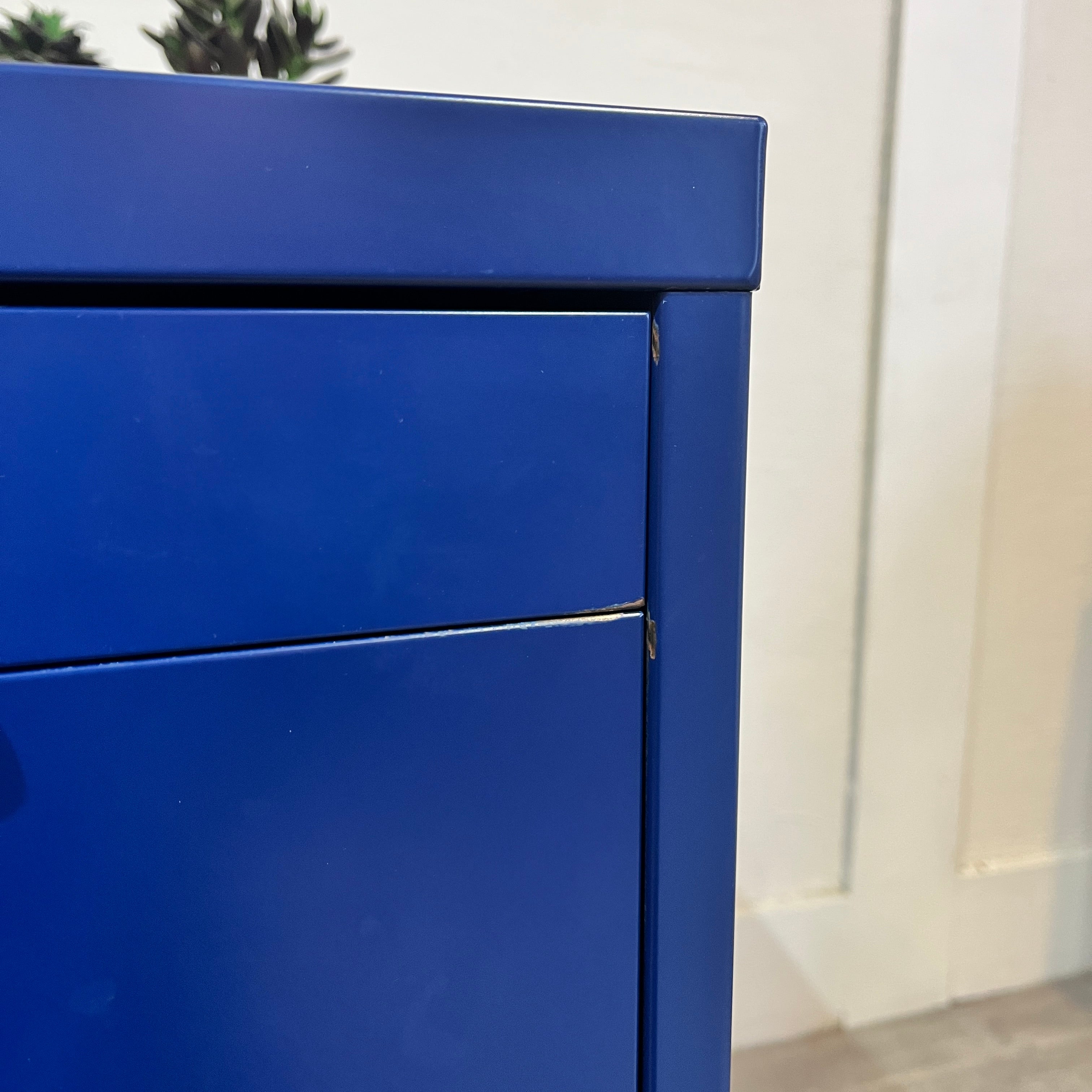 ビスレー / BISLEY A3キャビネット 引き出し4段 ブルー