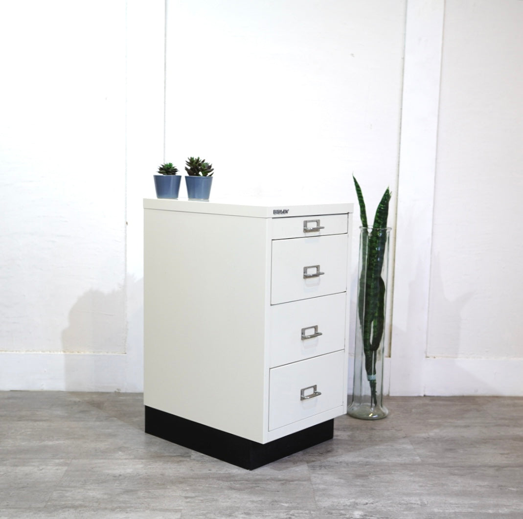 ビスレー / BISLEY A3キャビネット 引き出し4段 ホワイト