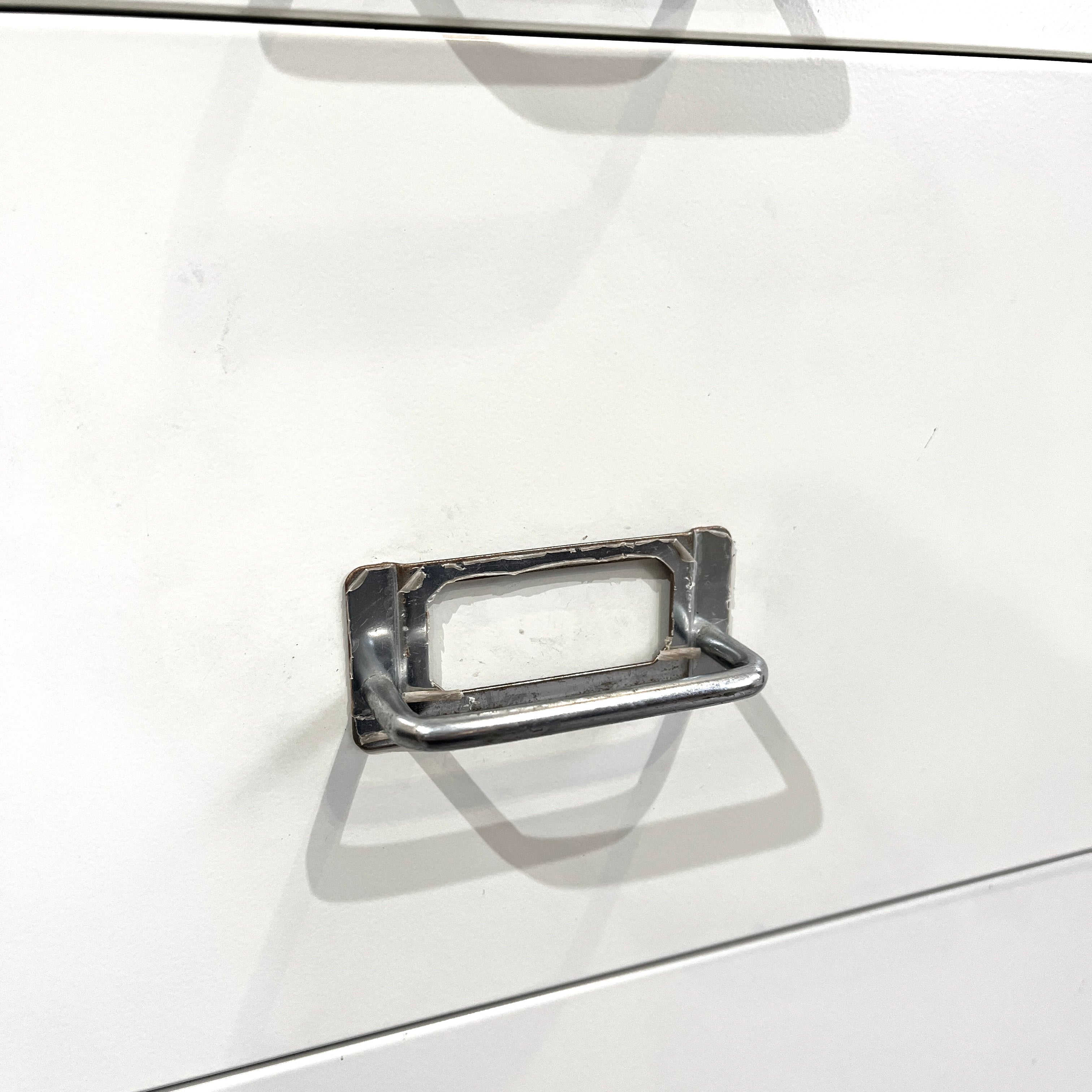 ビスレー / BISLEY A3キャビネット 引き出し4段 ホワイト