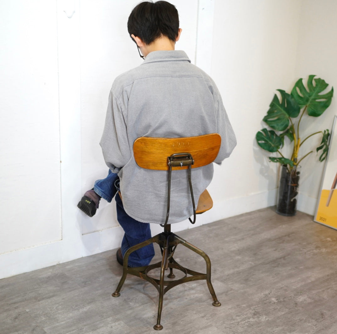 ノーザンオハイオインダストリアル / Northern Ohio Industrial トレドスウィベルサイドチェア/ TOLEDO SWIVEL SIDE CHAIR ヴィンテージ