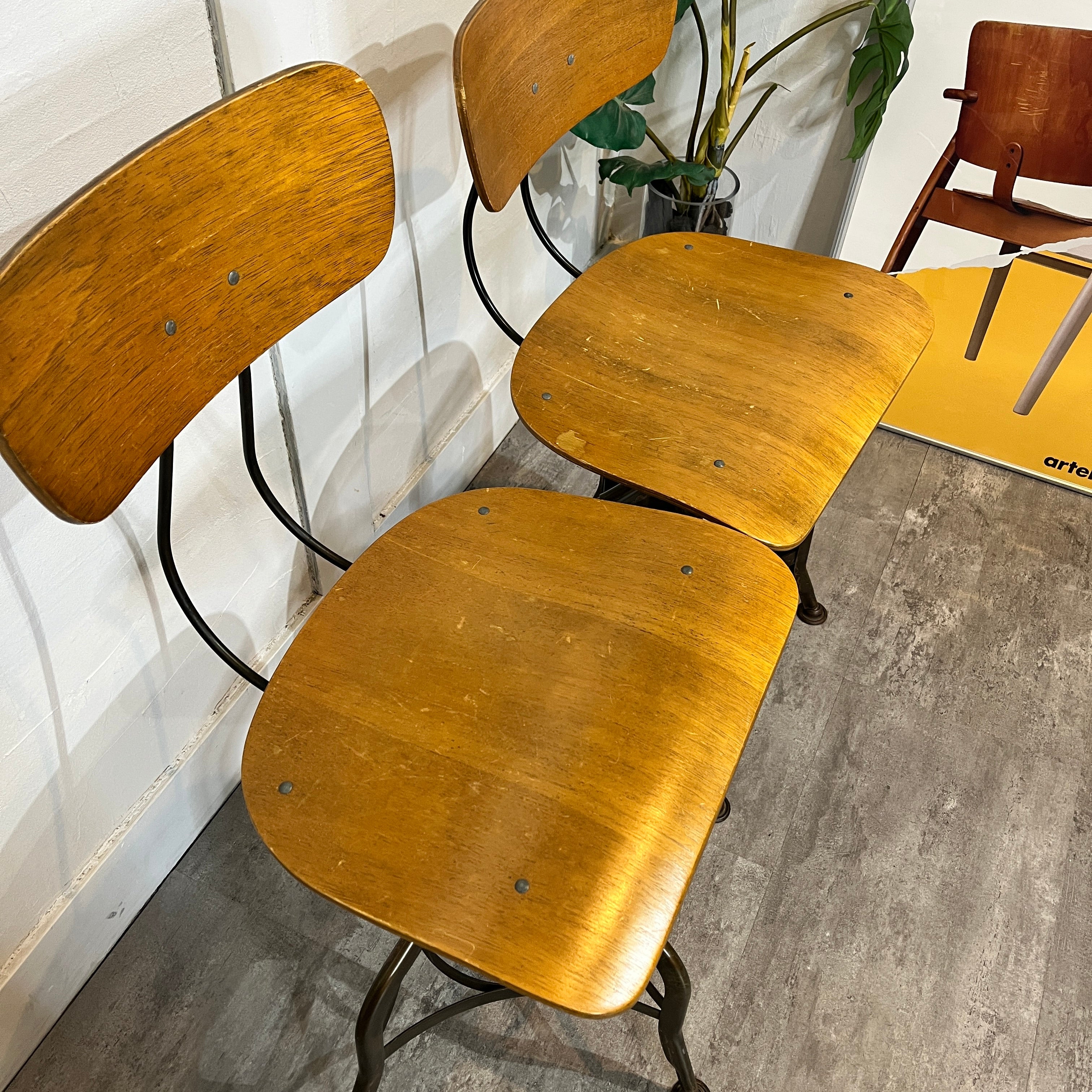 ノーザンオハイオインダストリアル / Northern Ohio Industrial トレドスウィベルサイドチェア/ TOLEDO SWIVEL SIDE CHAIR ヴィンテージ