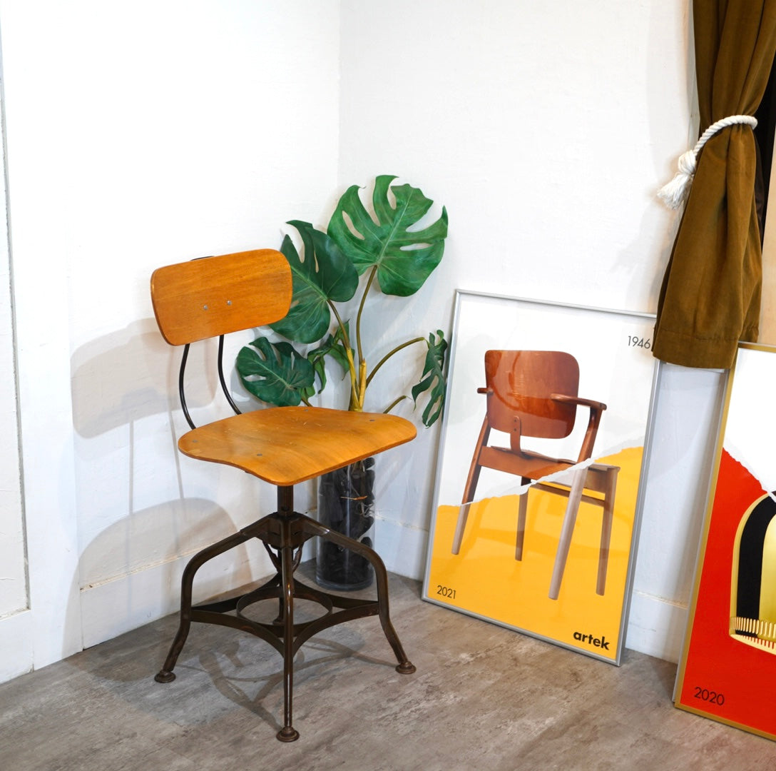 ノーザンオハイオインダストリアル / Northern Ohio Industrial トレドスウィベルサイドチェア/ TOLEDO SWIVEL SIDE CHAIR ヴィンテージ