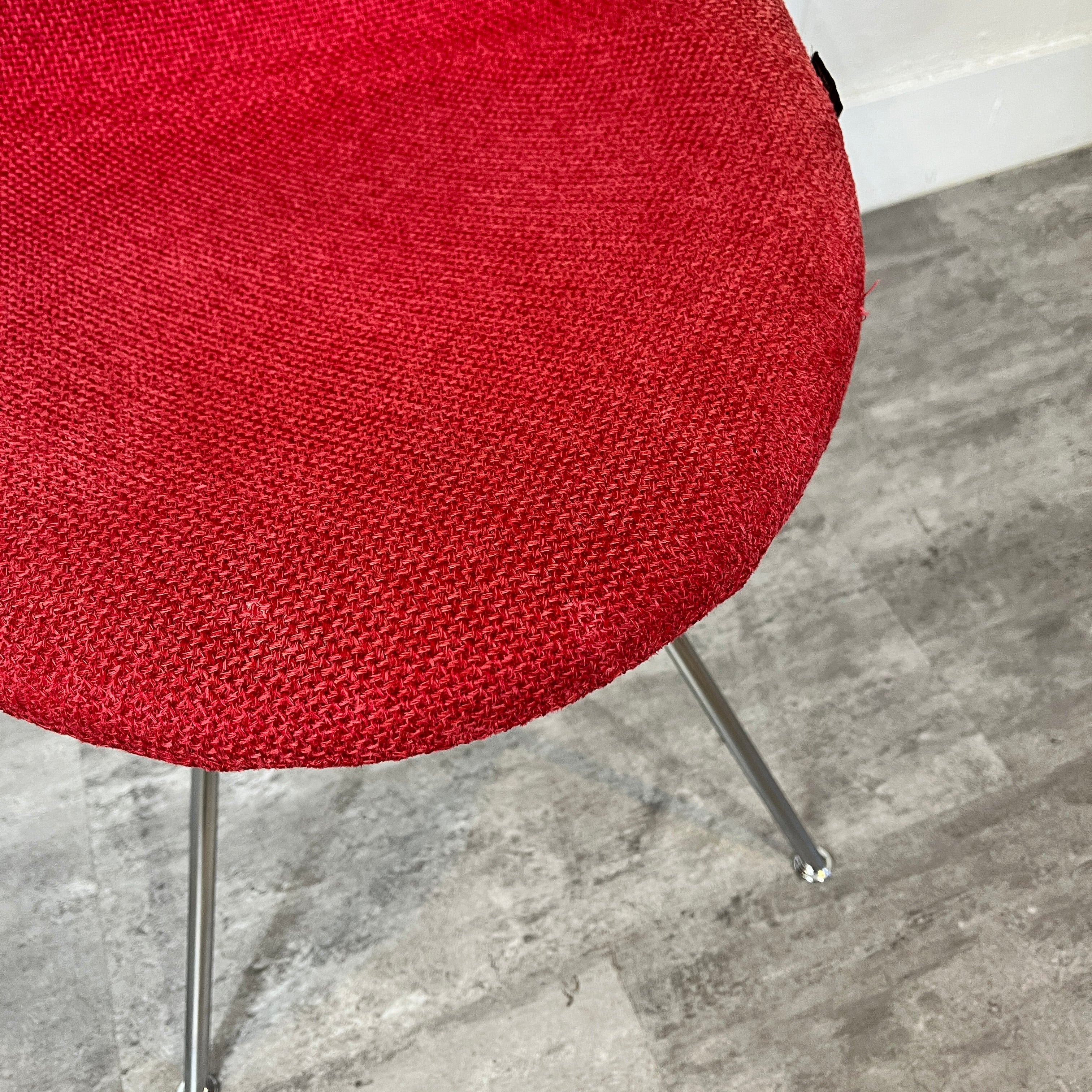 フリッツ・ハンセン / FRITZ HANSEN 3110 ドロップチェア/Drop フルパティングレッド アルネ・ヤコブセン