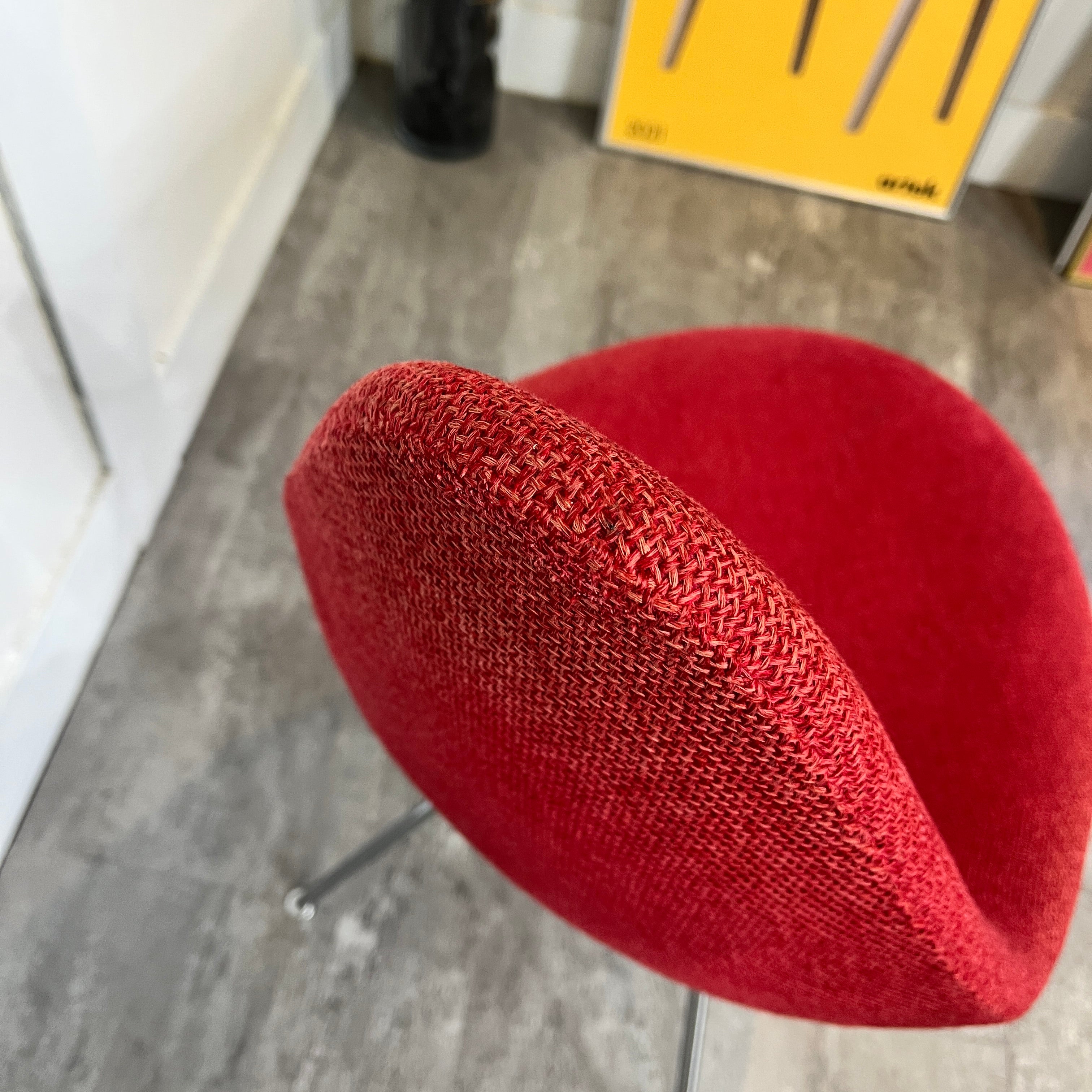フリッツ・ハンセン / FRITZ HANSEN 3110 ドロップチェア/Drop フルパティングレッド アルネ・ヤコブセン