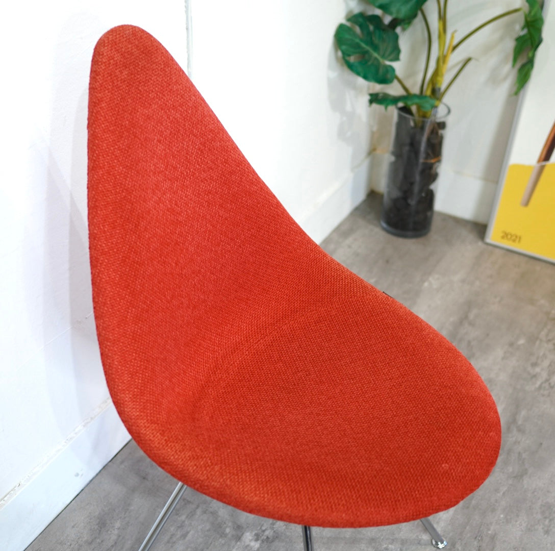 フリッツ・ハンセン / FRITZ HANSEN 3110 ドロップチェア/Drop フルパティングレッド アルネ・ヤコブセン