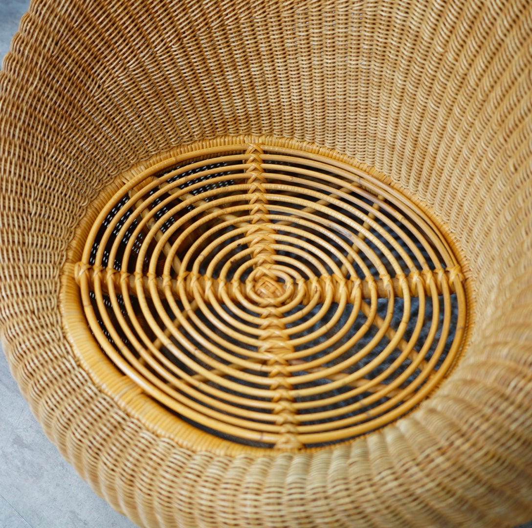 山川ラタン 剣持勇 アームレスチェア ヴィンテージ