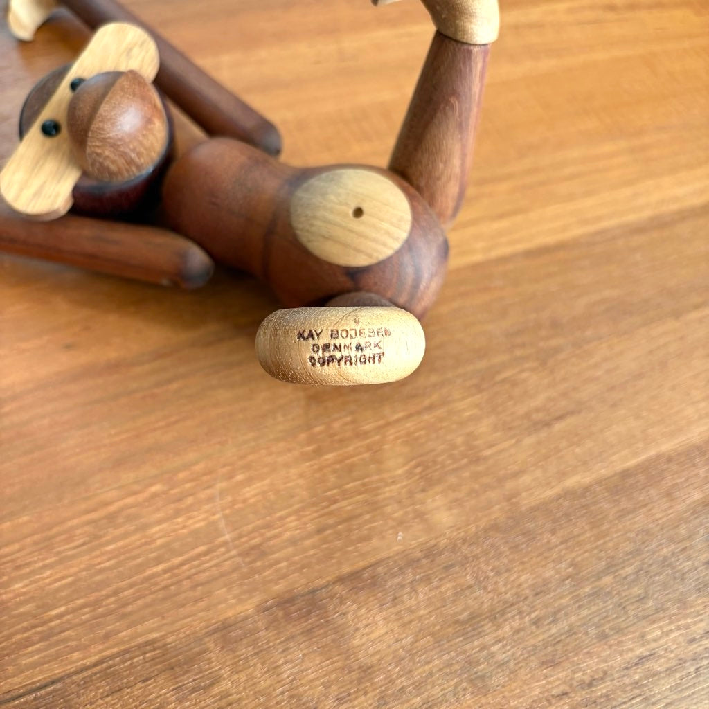 カイ・ボイスン / Kay Bojesen リトルモンキー チーク デンマーク 北欧 ヴィンテージ