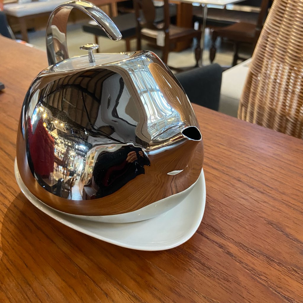 ジョージジェンセン / GEORG JENSEN ヘレナ ティーポット コースター付き / HELENA TEAPOT WITH COASTER