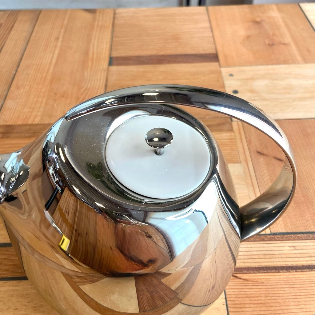 ジョージジェンセン / GEORG JENSEN ヘレナ ティーポット コースター付き / HELENA TEAPOT WITH COASTER