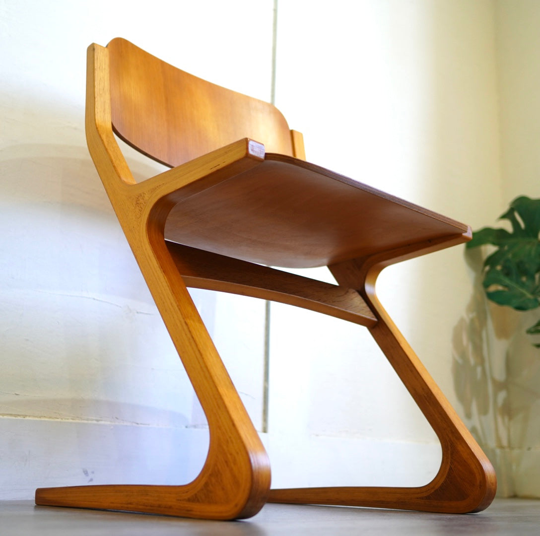 天童木工 HFシリーズ Zチェア ヴィンテージ オーク材 希少