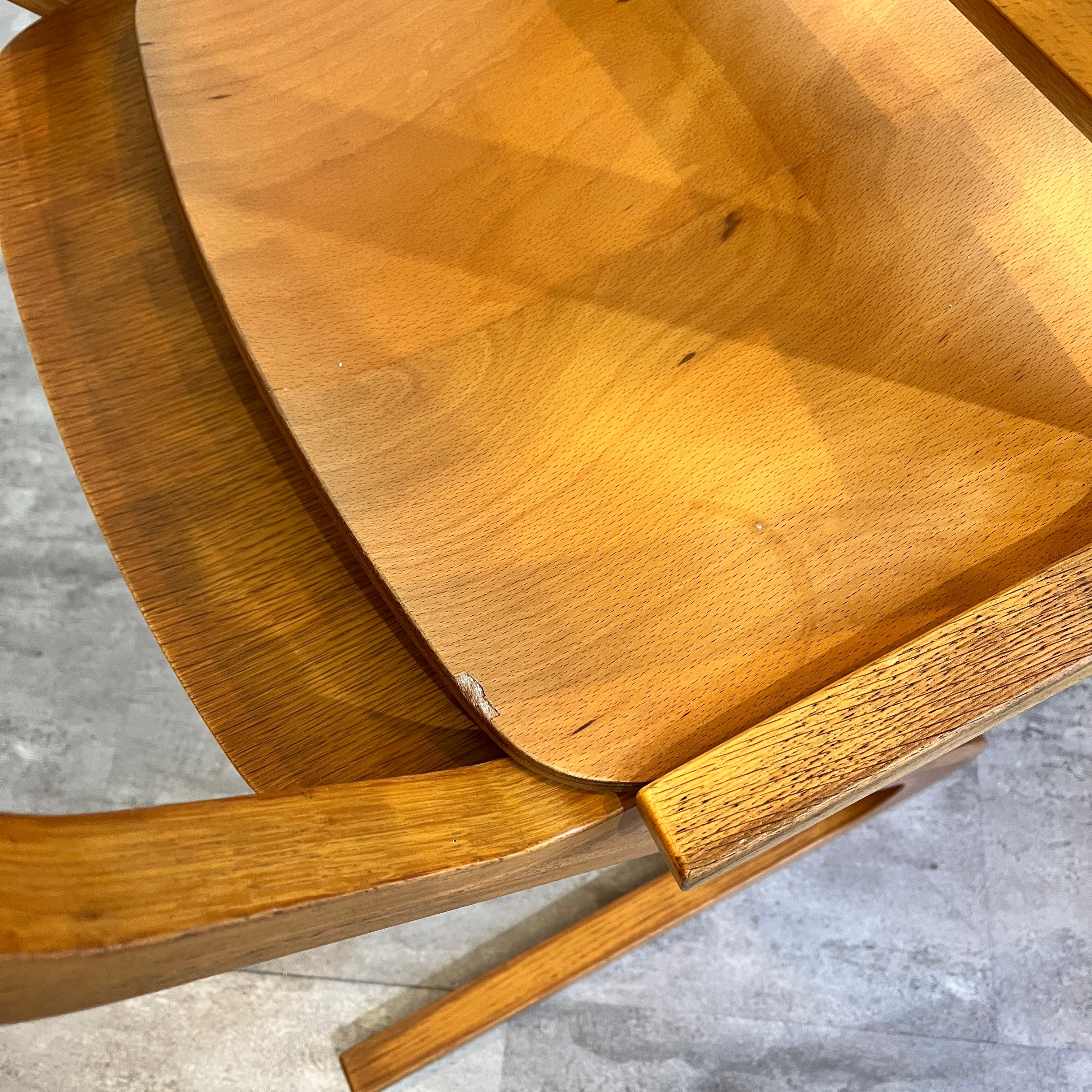 天童木工 HFシリーズ Zチェア ヴィンテージ オーク材 希少