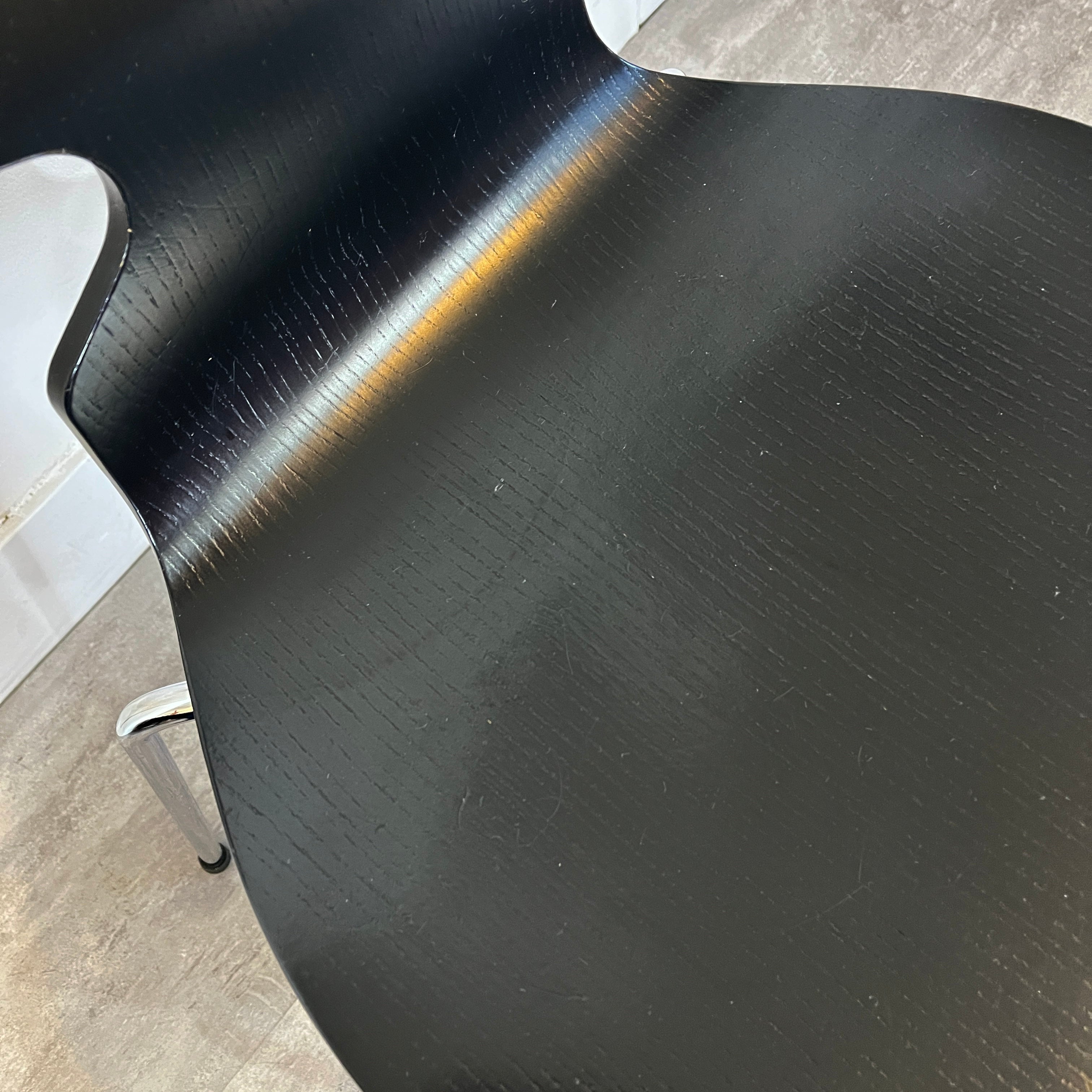 フリッツハンセン / FRITZ HANSEN アントチェア / antchair カラードアッシュ ブラック アルネ・ヤコブセン