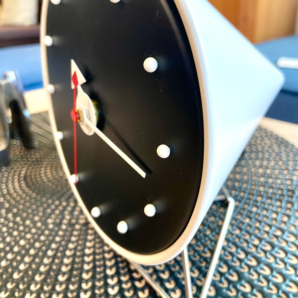 ヴィトラ / Vitra コーンクロック 卓上時計 ジョージ・ネルソン