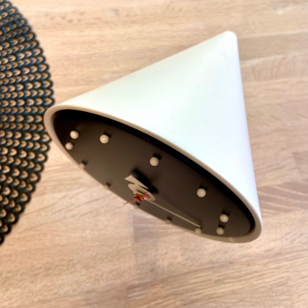 ヴィトラ / Vitra コーンクロック 卓上時計 ジョージ・ネルソン