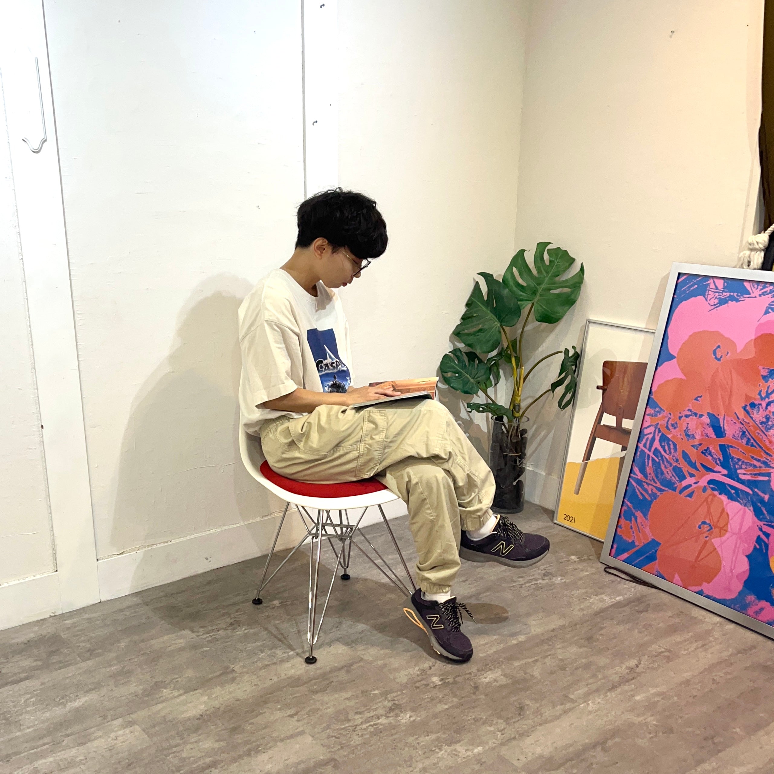 ヴィトラ / vitra サイドシェルチェア ホワイト チャールズ&レイ・イームズ