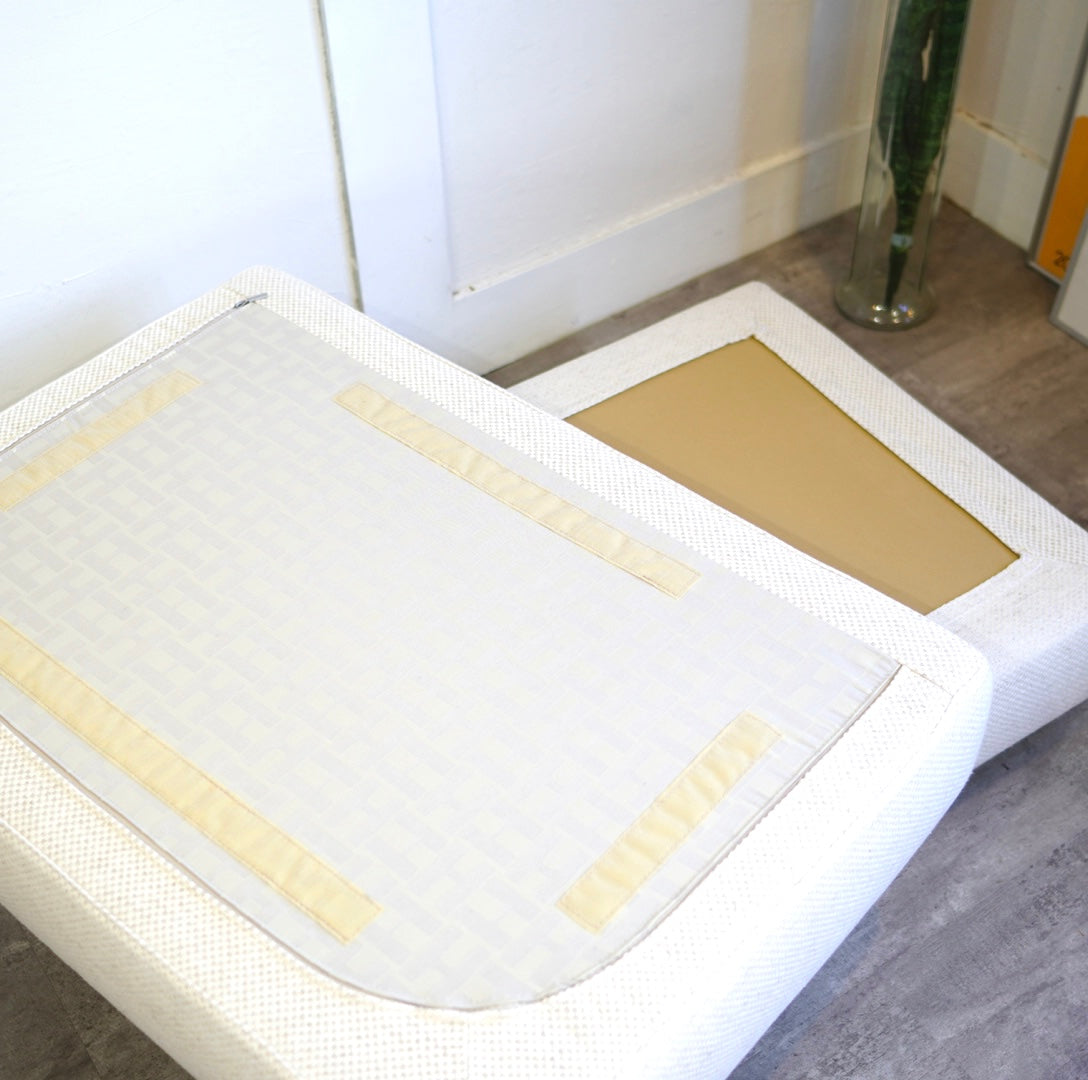 フクラ / HUKLA レガト / REGATO オットマン スツール ホワイト