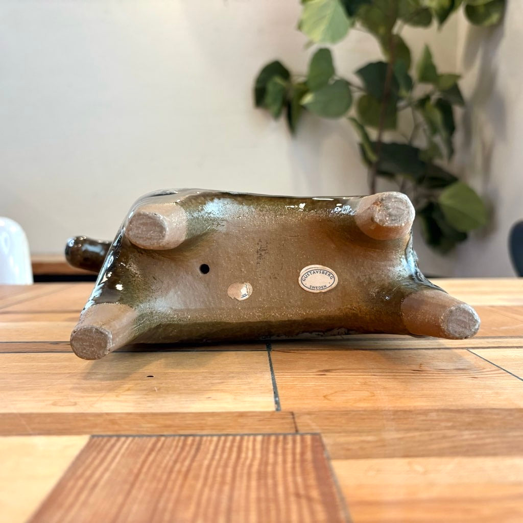 グスタフスベリ / Gustavsberg 大きな動物園シリーズ エルク / Älg ヘラジカ リサラーソン ヴィンテージ