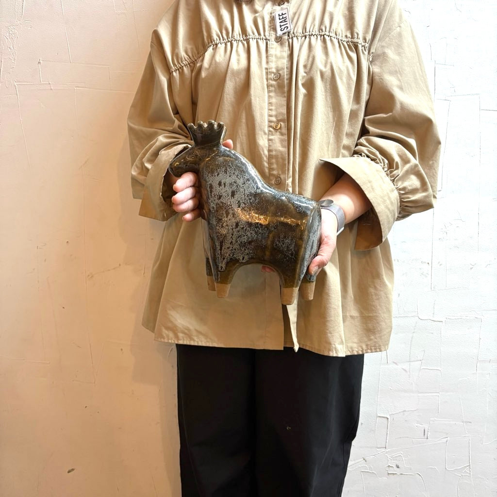 グスタフスベリ / Gustavsberg 大きな動物園シリーズ エルク / Älg ヘラジカ リサラーソン ヴィンテージ