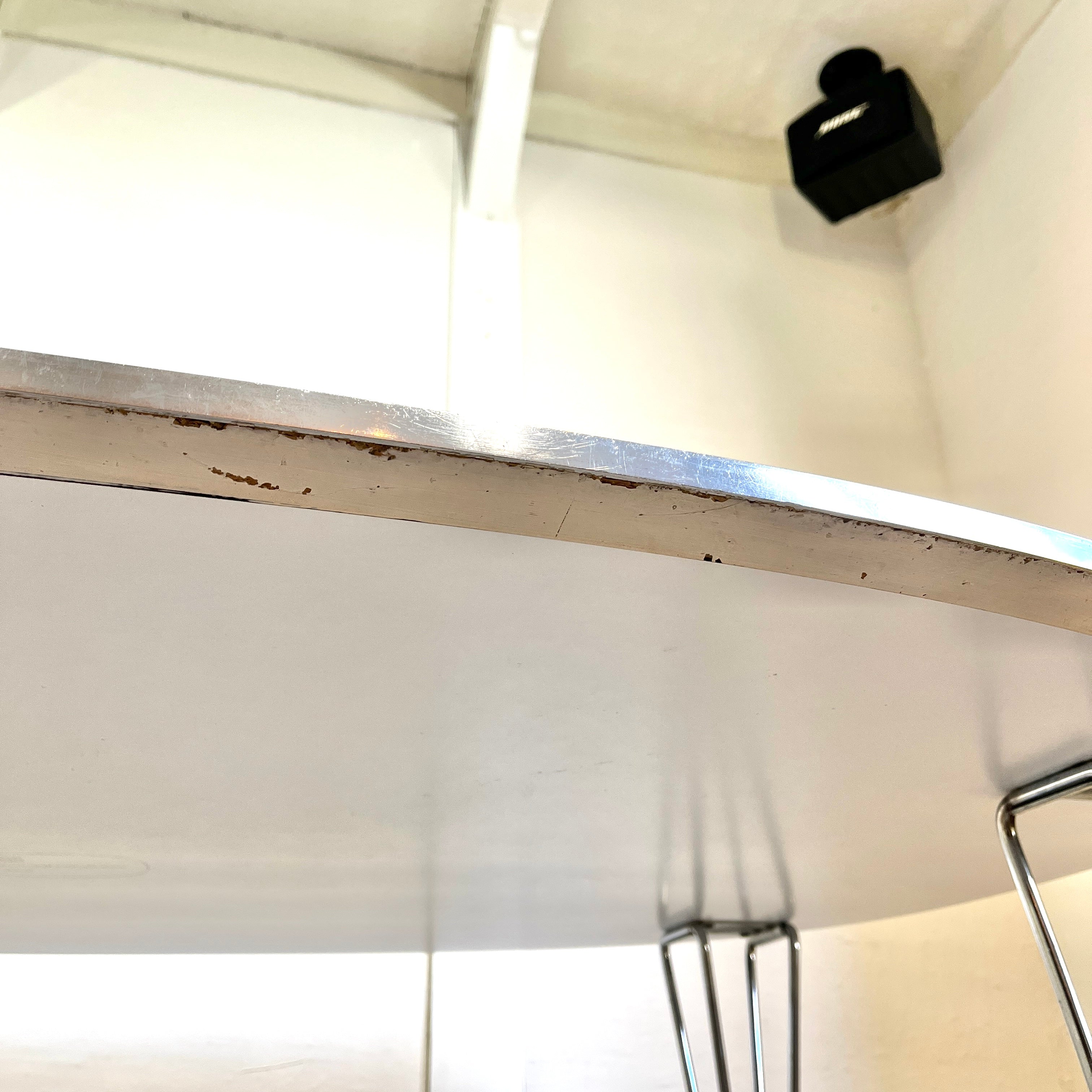 フリッツハンセン / FRITZ HANSEN スーパー楕円テーブル Bテーブル ホワイト W150 アルネ・ヤコブセン