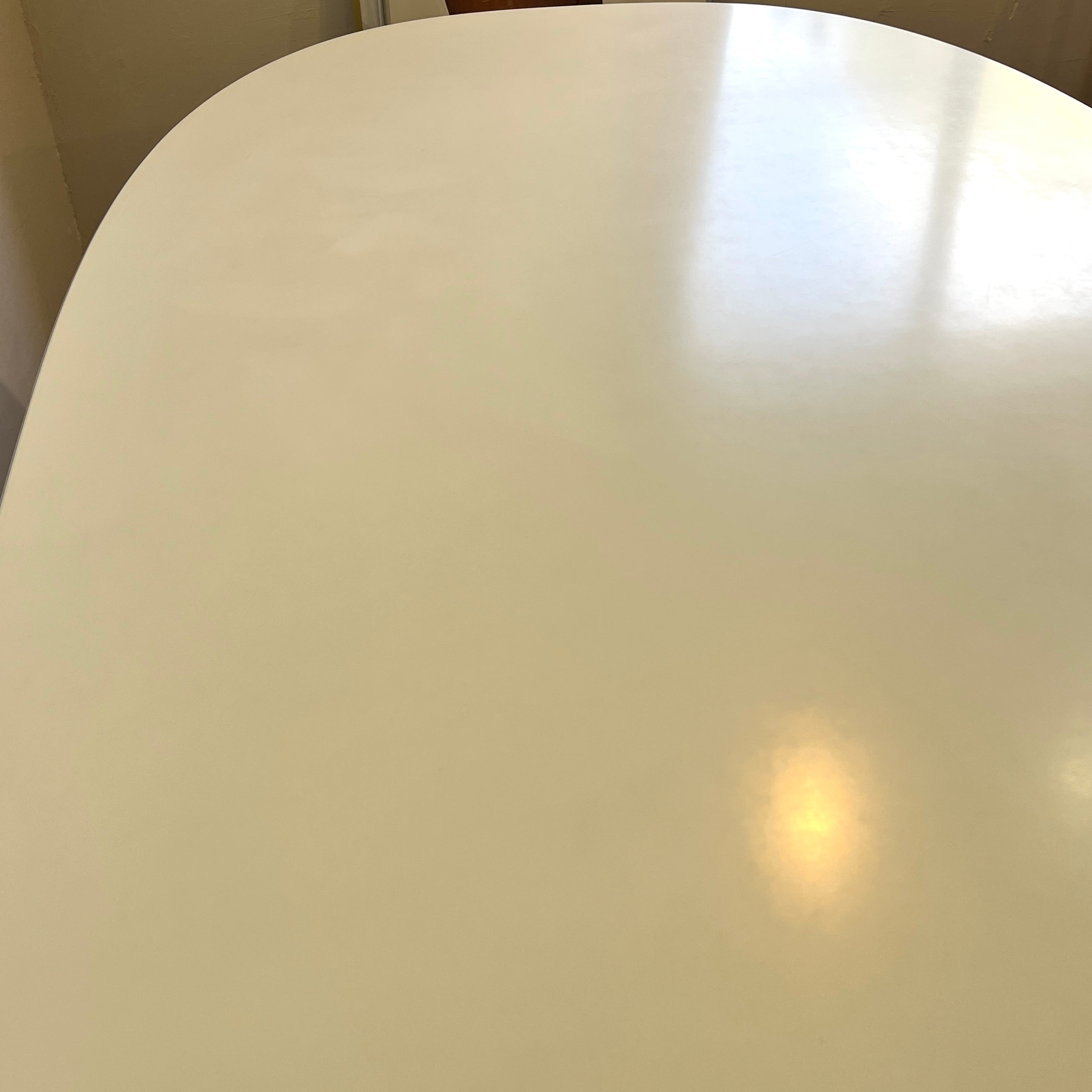 フリッツハンセン / FRITZ HANSEN スーパー楕円テーブル Bテーブル ホワイト W150 アルネ・ヤコブセン