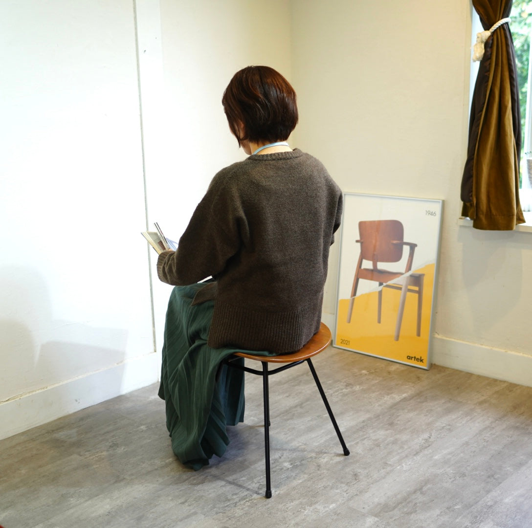 グラフ / graf ad プランクトンスツール / Plankton カウンターチェア チーク