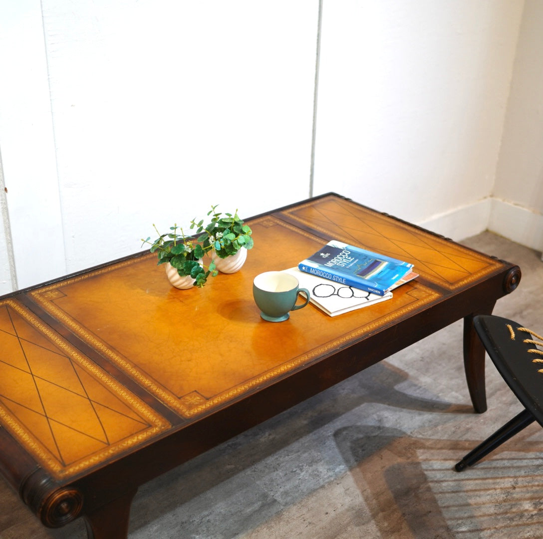 イギリスアンティーク ローテーブル コーヒーテーブル