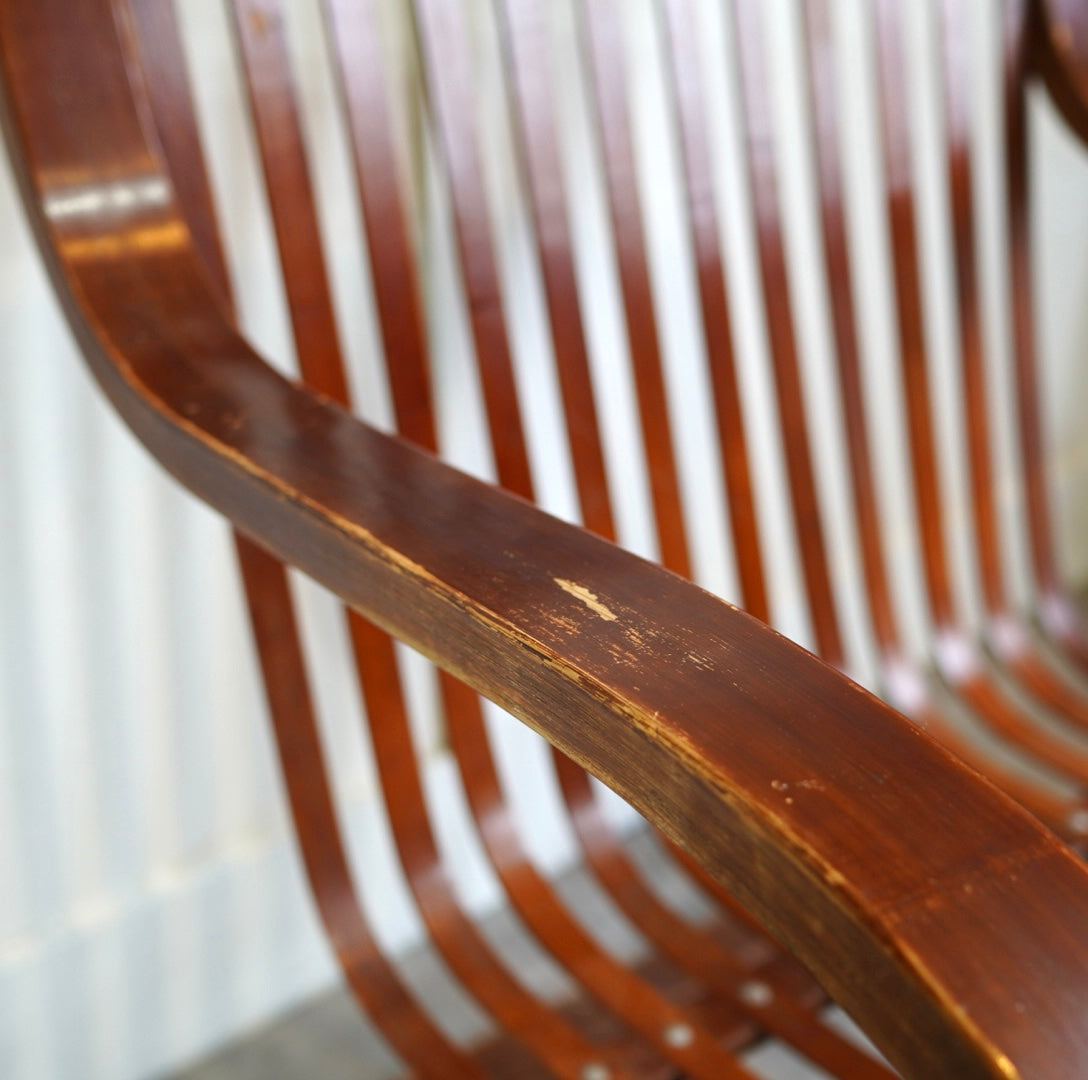 竹興社 バンブー製イージーチェア 城所右文次 ヴィンテージ