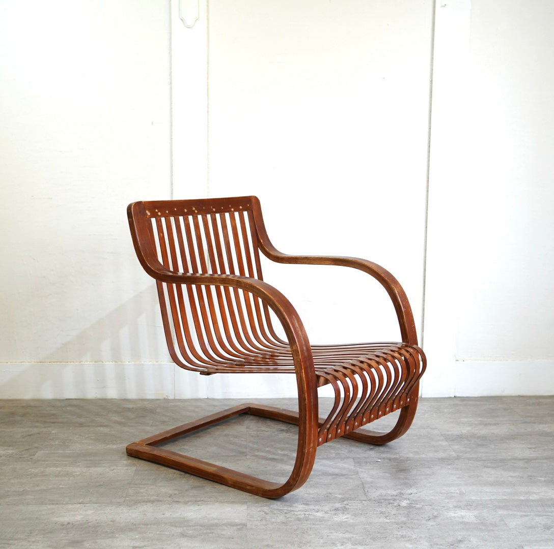 竹興社 バンブー製イージーチェア 城所右文次 ヴィンテージ