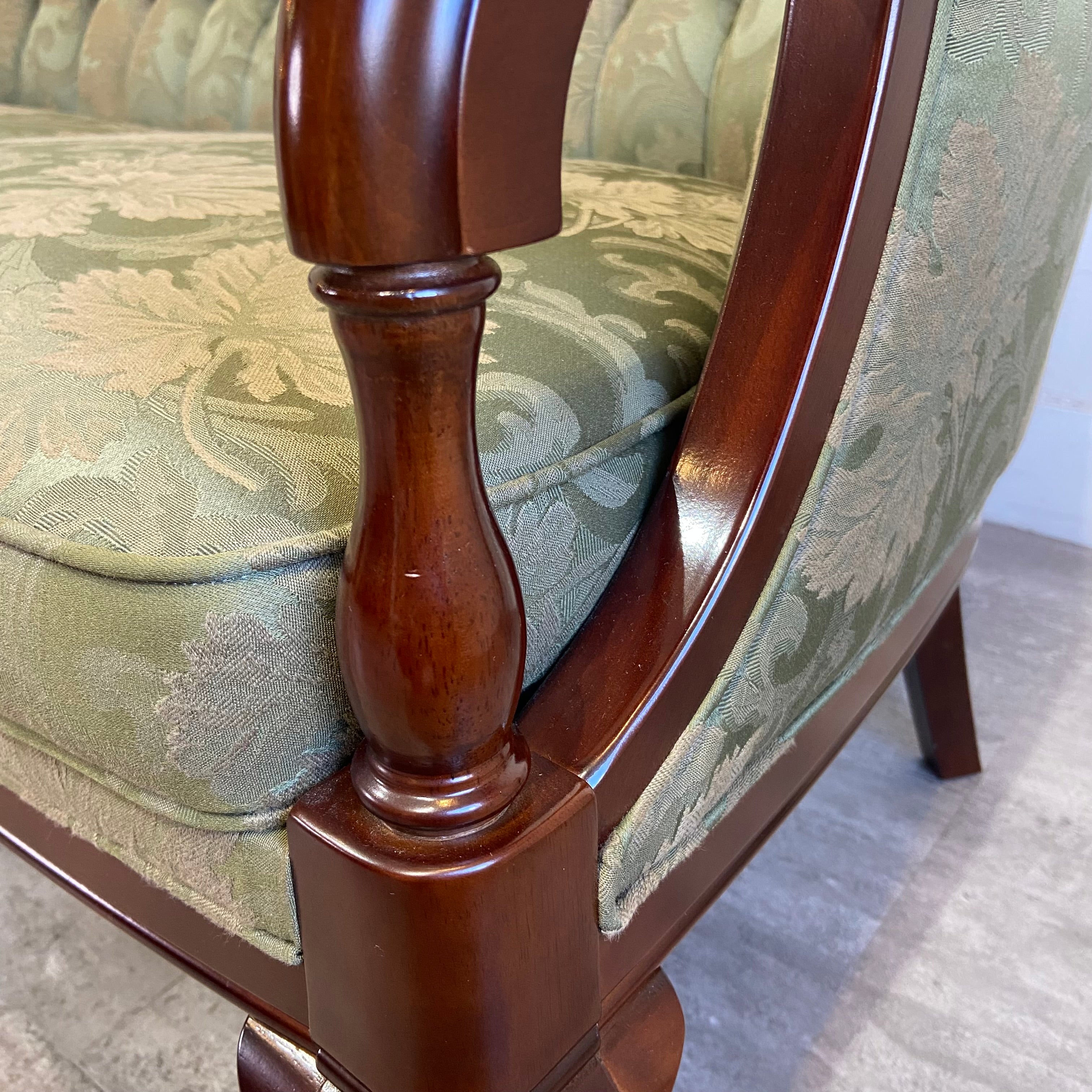 マルニ木工 ブリティッシュコレクション メリル ラブシート 2人掛けソファ