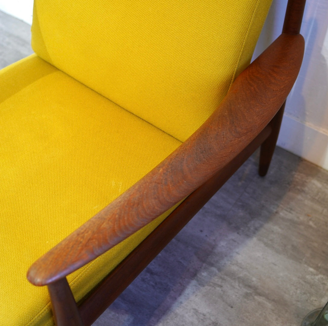 フランス & デヴァーコセン / France & Daverkosen ヴィンテージ アームソファ 1人掛け グレーテ・ヤルク デンマーク 北欧