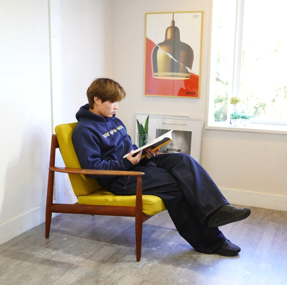 フランス & デヴァーコセン / France & Daverkosen ヴィンテージ アームソファ 1人掛け グレーテ・ヤルク デンマーク 北欧