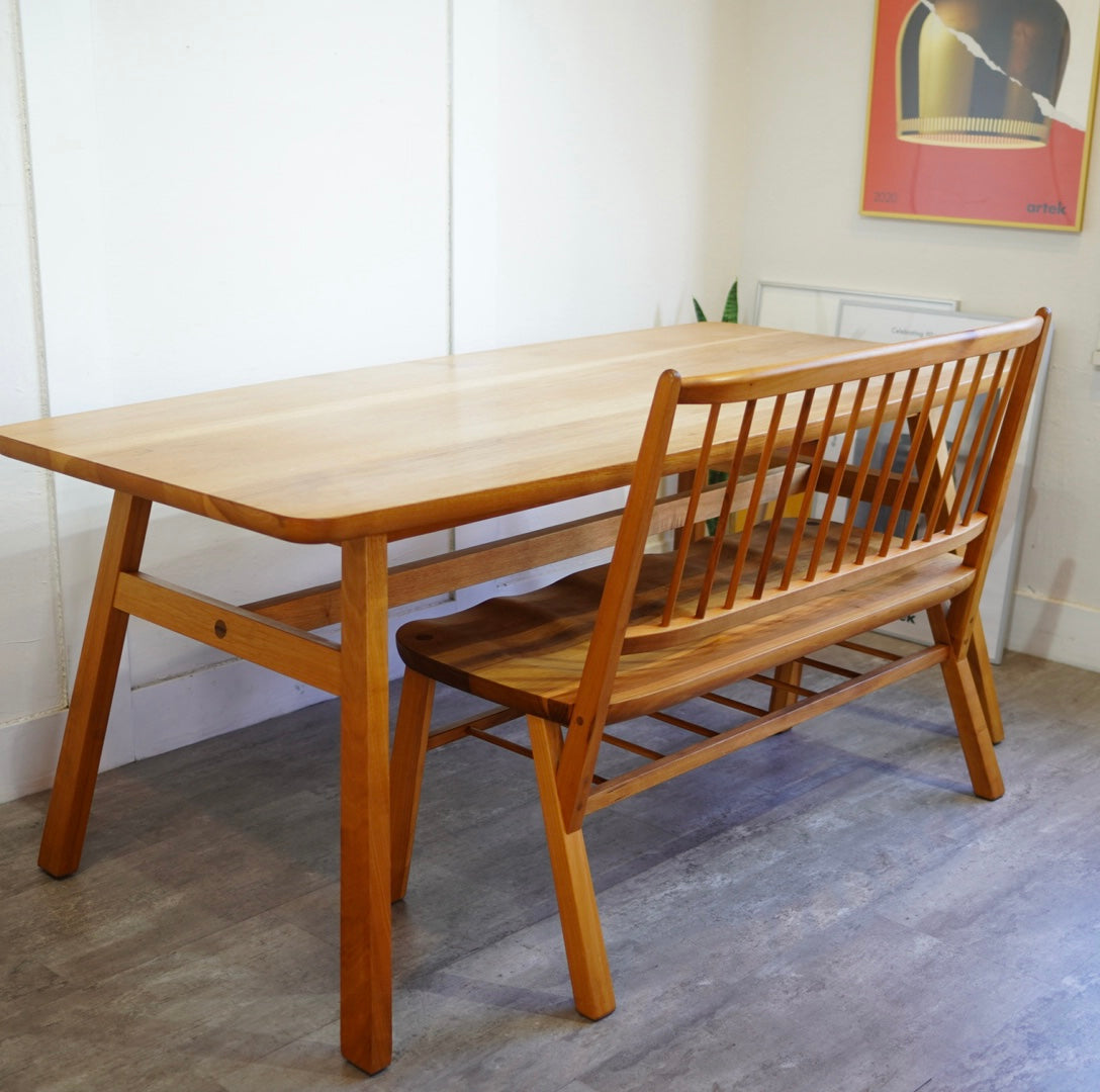 ミノ / MINO ダイニング4点セット テーブル チェア ベンチ