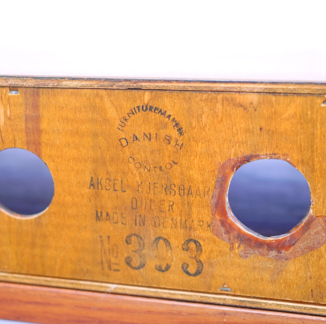 アクセルキアスゴー / Aksel Kjersgaard No.393 ローキャビネット カイ・クリスチャンセン チーク 北欧デンマーク ヴィンテージ