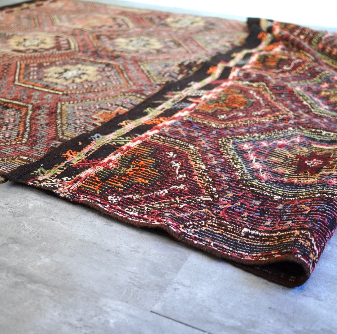 キリムラグ 185×264 絨毯 ヴィンテージ - Restyle