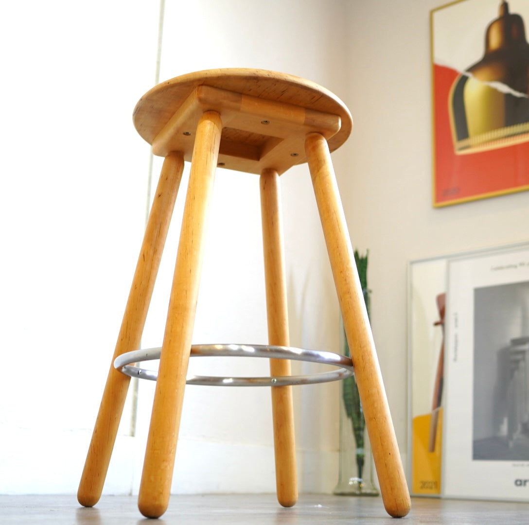TEAM7 / ティーム7 ハイスツール 無垢アルダー材