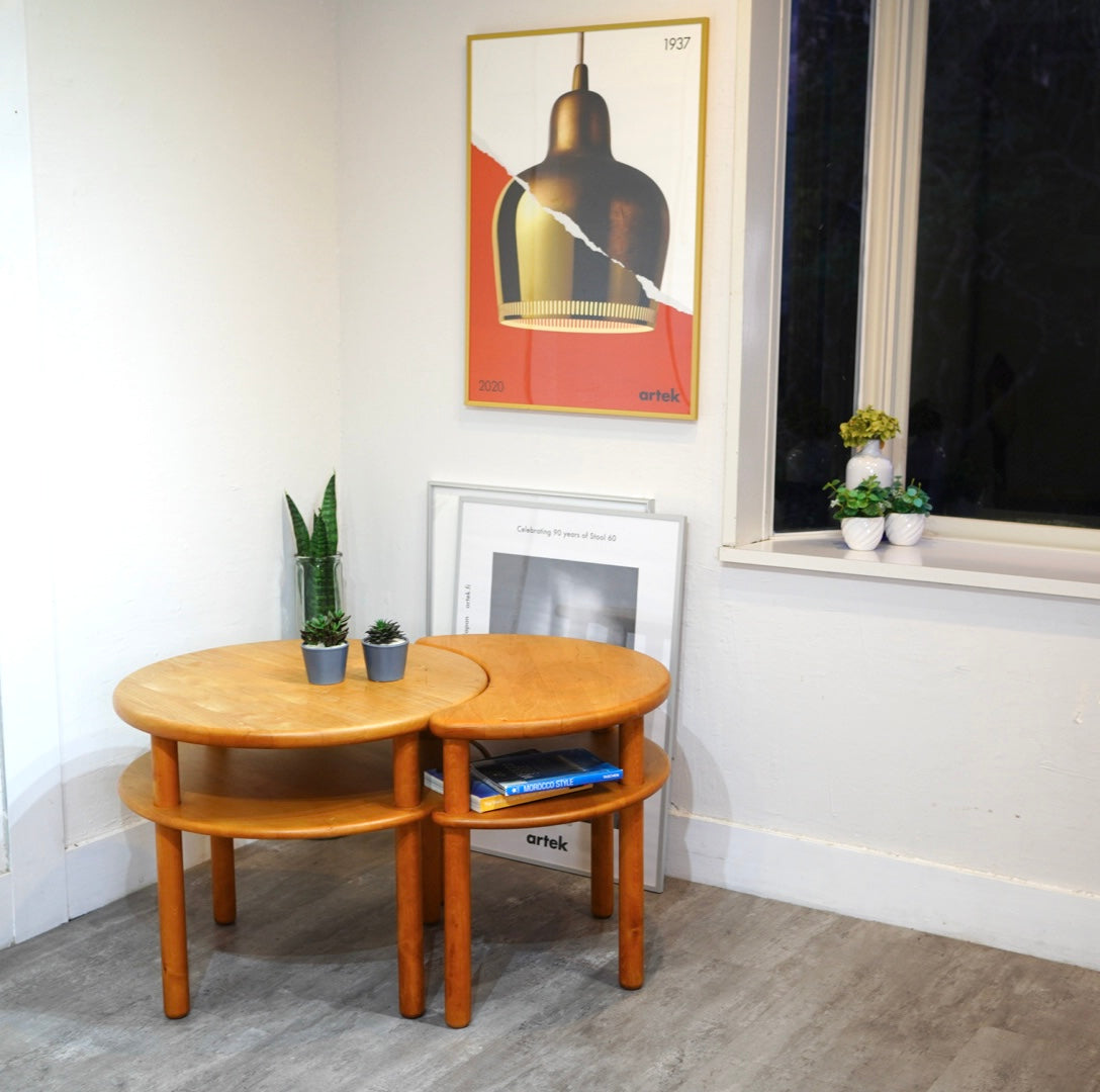 TEAM7 / ティーム7 2連テーブル サイドテーブル