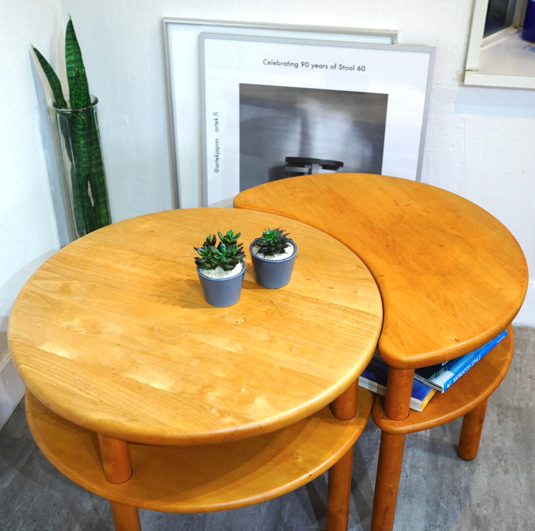 TEAM7 / ティーム7 2連テーブル サイドテーブル