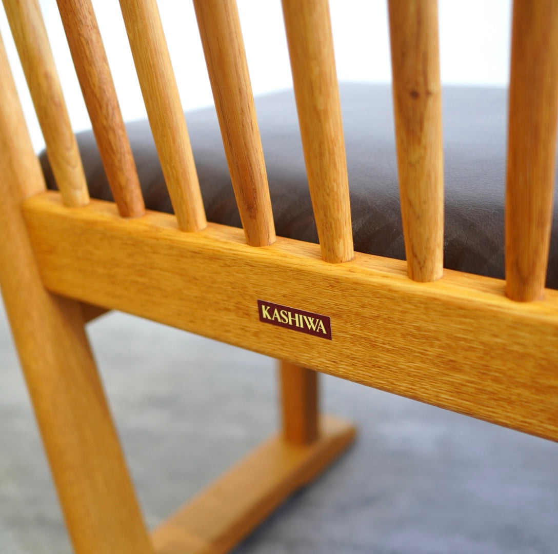 KASHIWA / 柏木工 ナラ材 ダイニングローチェア JC21