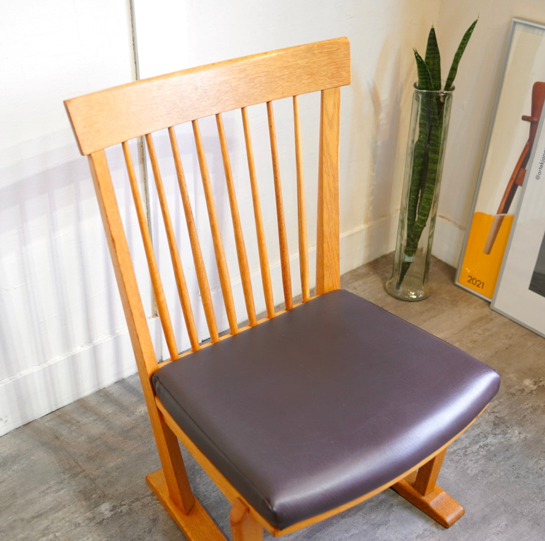 KASHIWA / 柏木工 ナラ材 ダイニングローチェア JC21