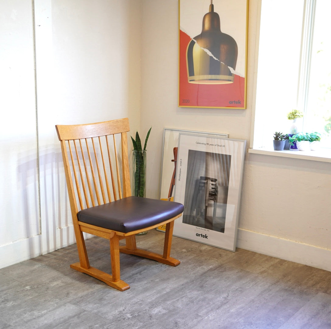 KASHIWA / 柏木工 ナラ材 ダイニングローチェア JC21