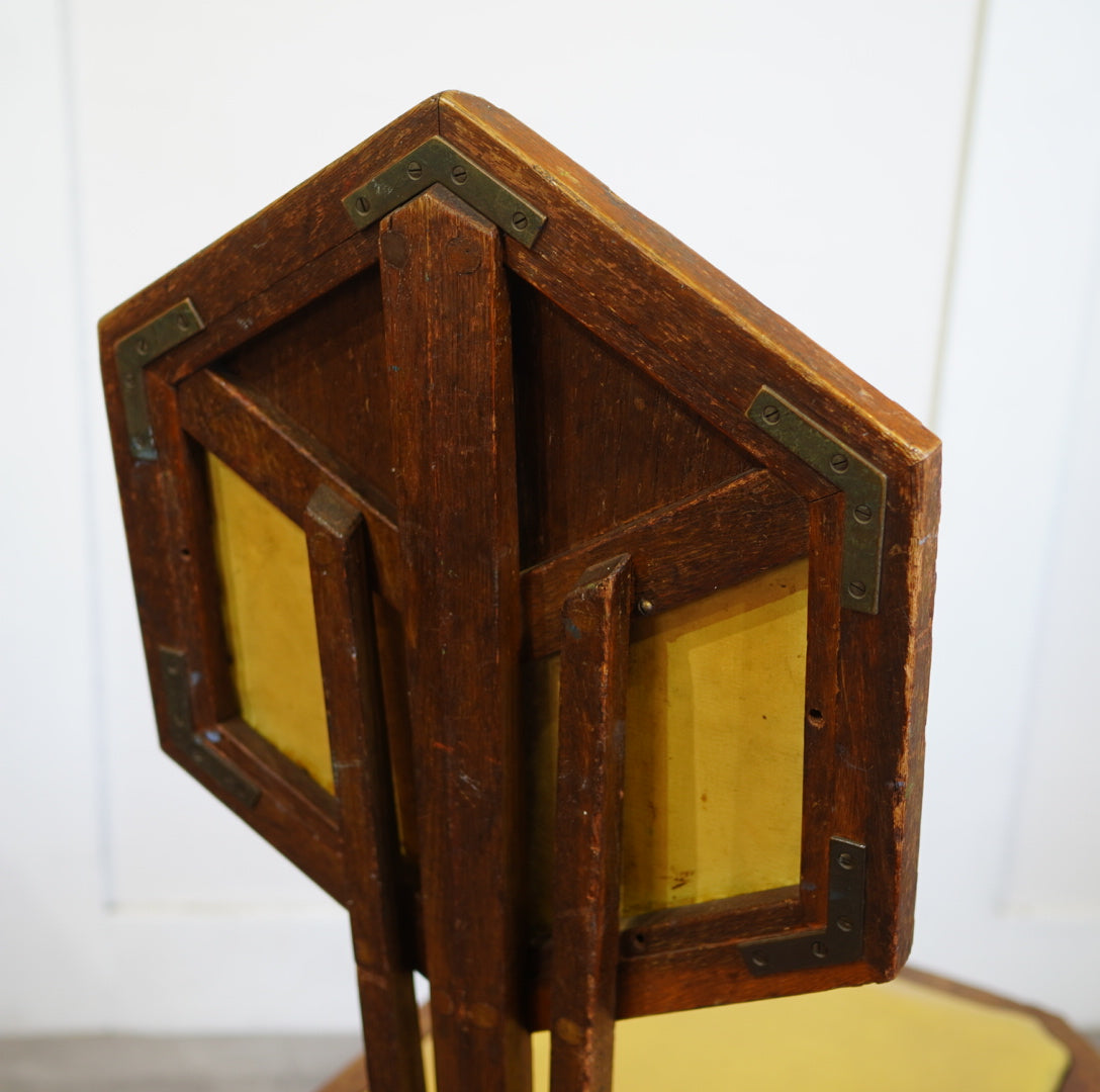 フランクロイドライト / Frank Lloyd Wright ピーコックチェア アンティーク 旧帝国ホテル使用品