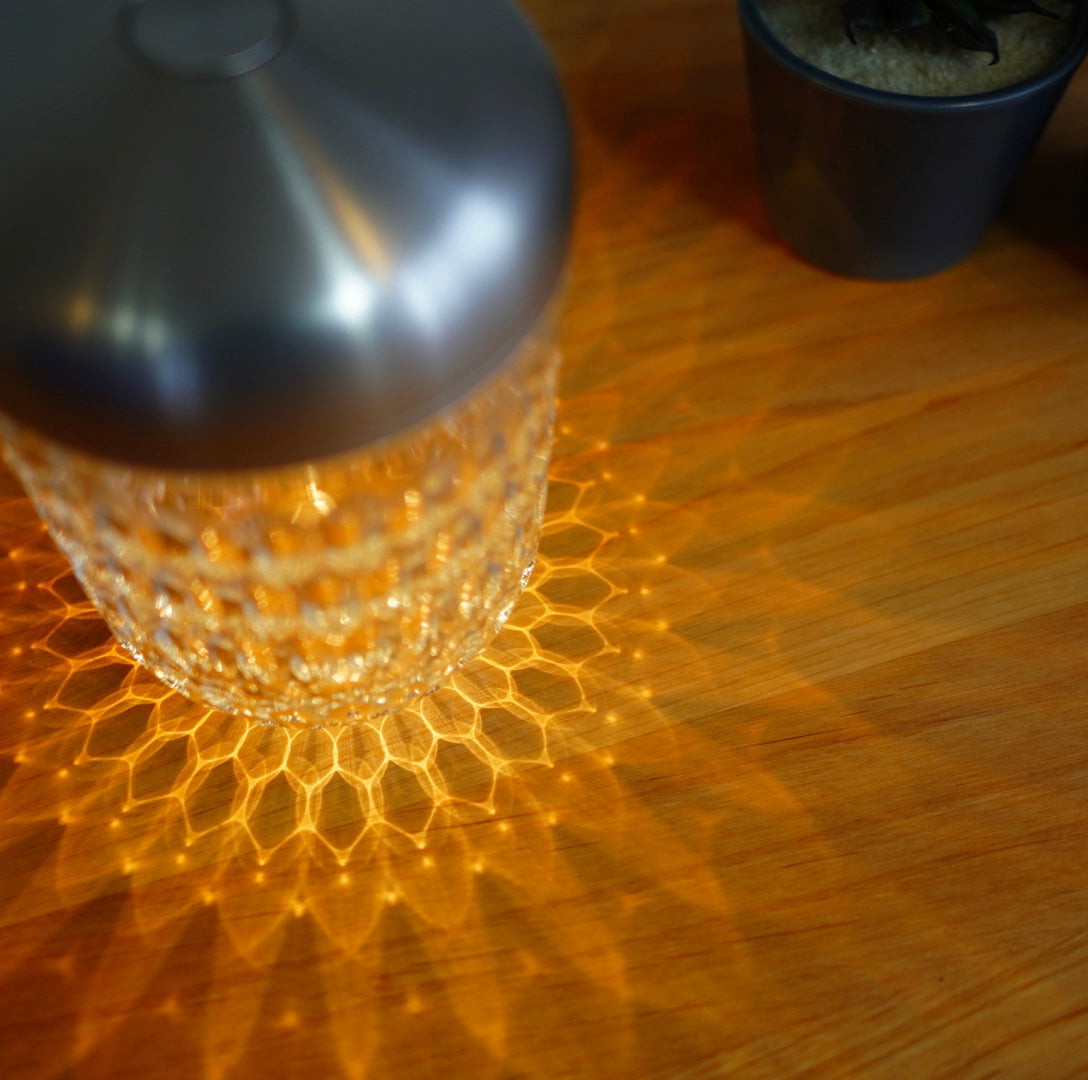 サン・ルイ / Saint-Louis フォリア / Folia ミニポータブルランプ 未使用品