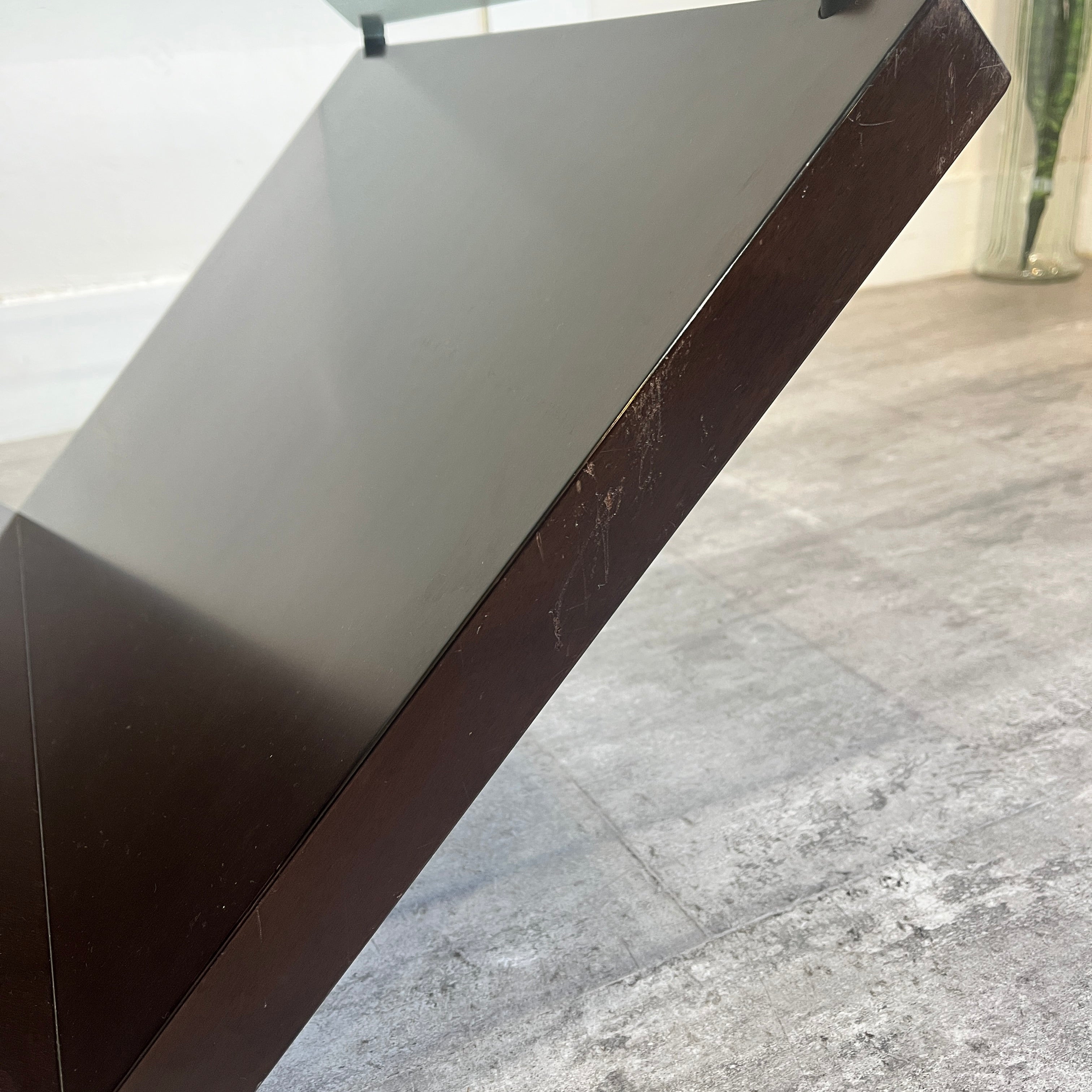 アルフレックス / arflex モンターニャ / MONTAGNA ガラステーブル ローテーブル 川崎文男