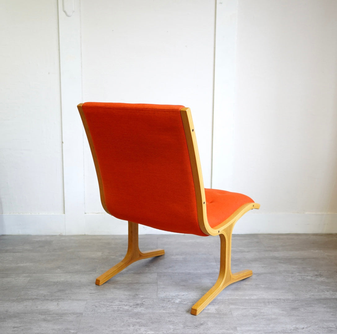 天童木工 ヘロン サイドチェア ハイバック オレンジ ヴィンテージ - Restyle