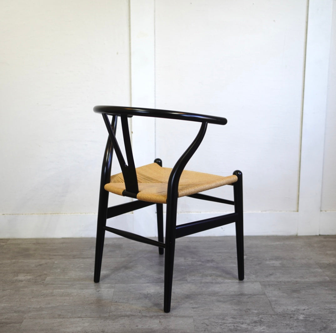 カールハンセン&サン / Carl Hansen & Søn Yチェア CH24 ハンスJ.ウェグナー ブラック ラッカー仕上 - Restyle